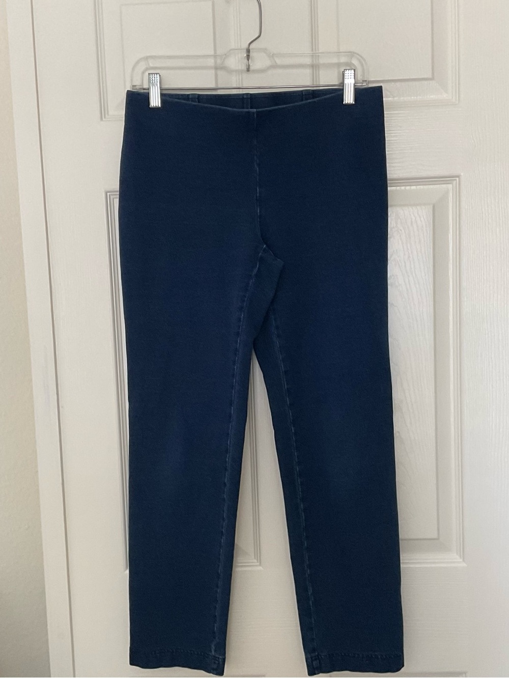 J. Jill Pure Indigo Knit Slim Leg Pants Petite XS